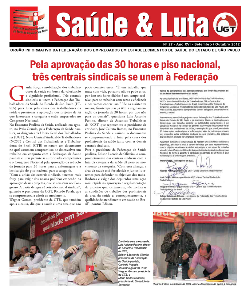 Saúde & Luta - Nº 27