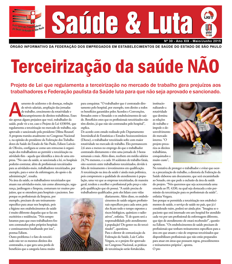 Saúde & Luta - Nº 30