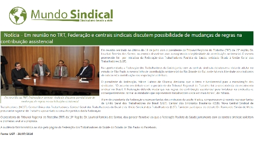 Mundo Sindical - Julho/2016