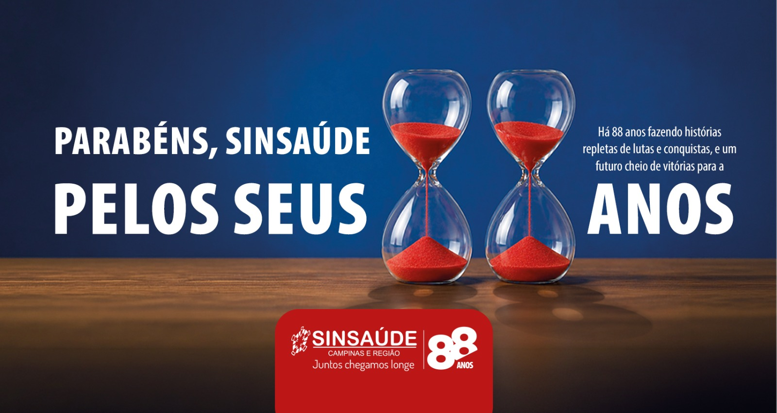 Sinsaúde completa 88 anos de luta pelos trabalhadores da saúde