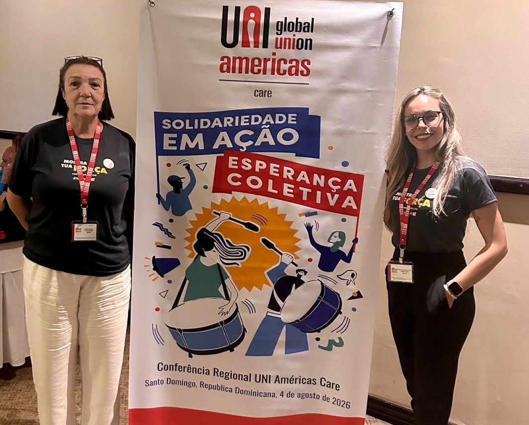 Trabalhadores da saúde de SP são representados na Conferência sobre Cuidado da UNI Américas