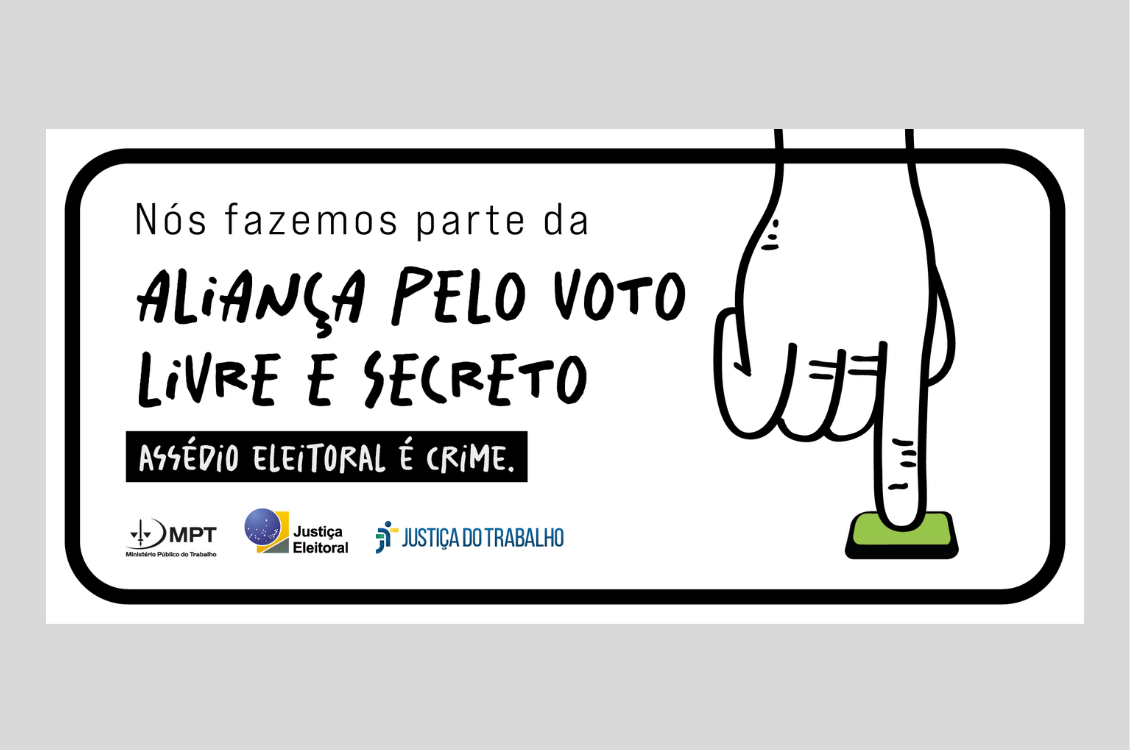 TRT-15 integra mobilização nacional pelo voto livre e reforça combate ao assédio eleitoral no trabalho