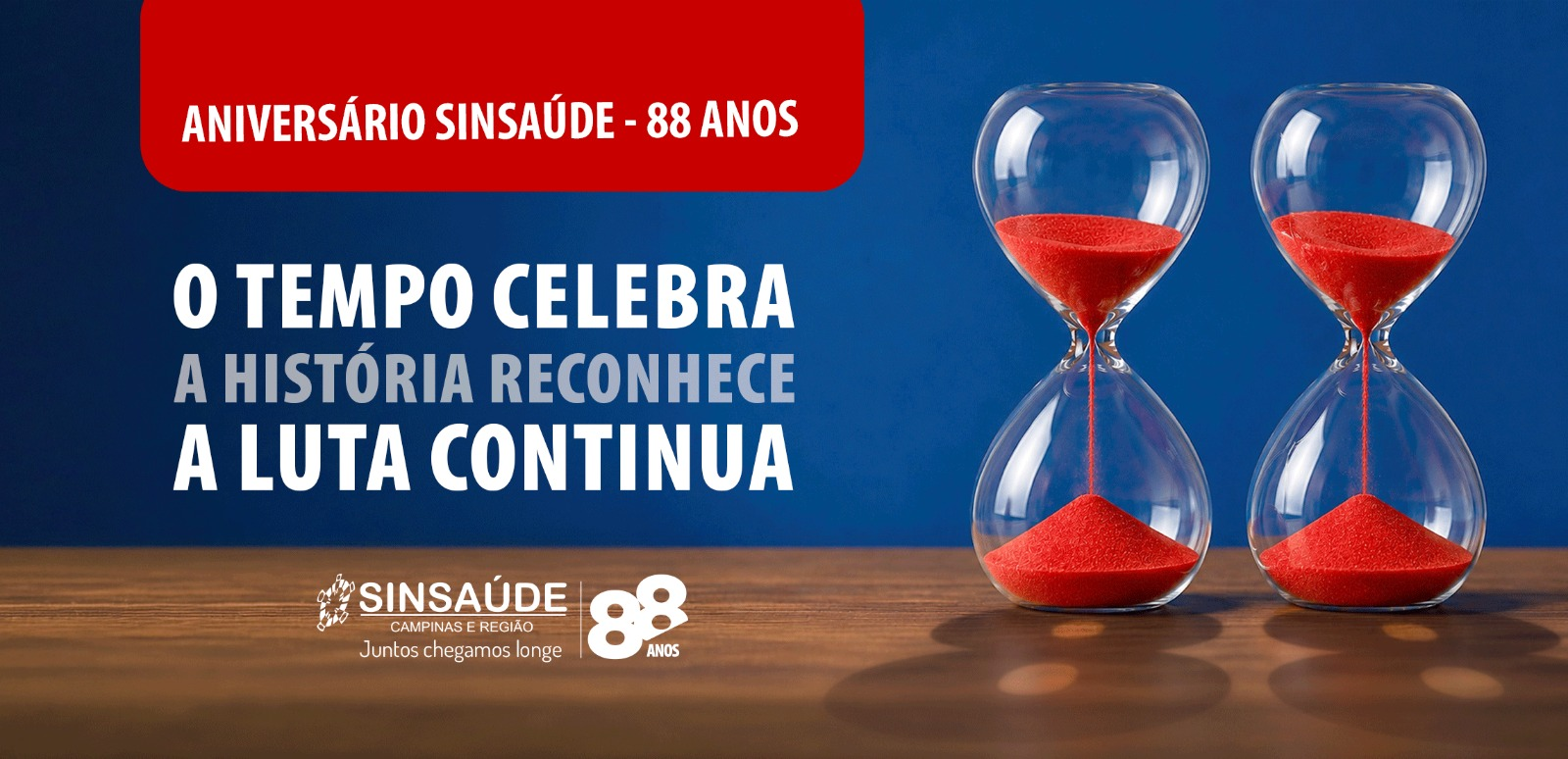 Sinsaúde comemora 88 anos com confraternizações nas regiões das Subsedes