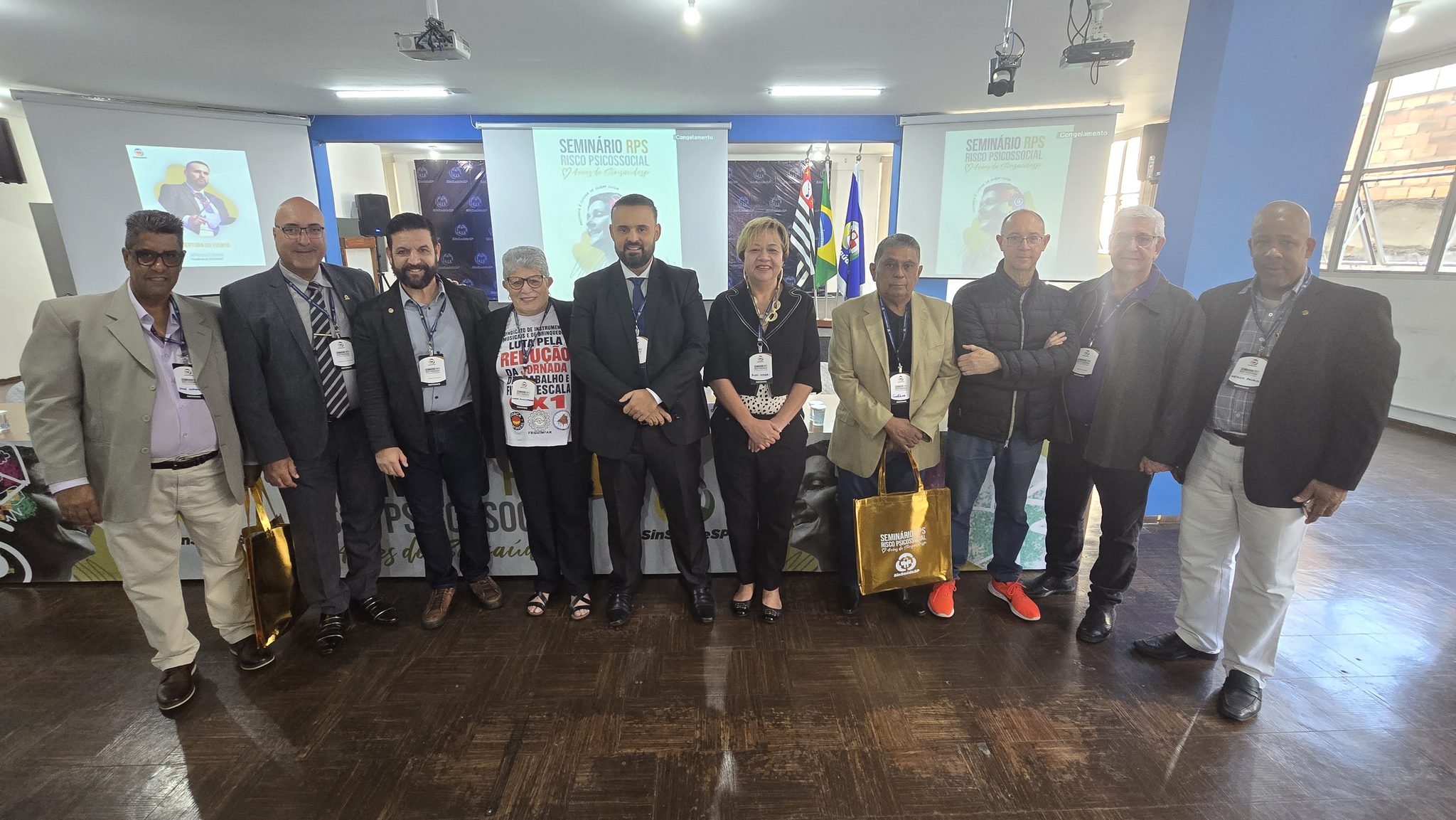 Seminário RPS do SinSaúdeSP reúne especialistas para debater riscos psicossociais e saúde mental dos trabalhadores