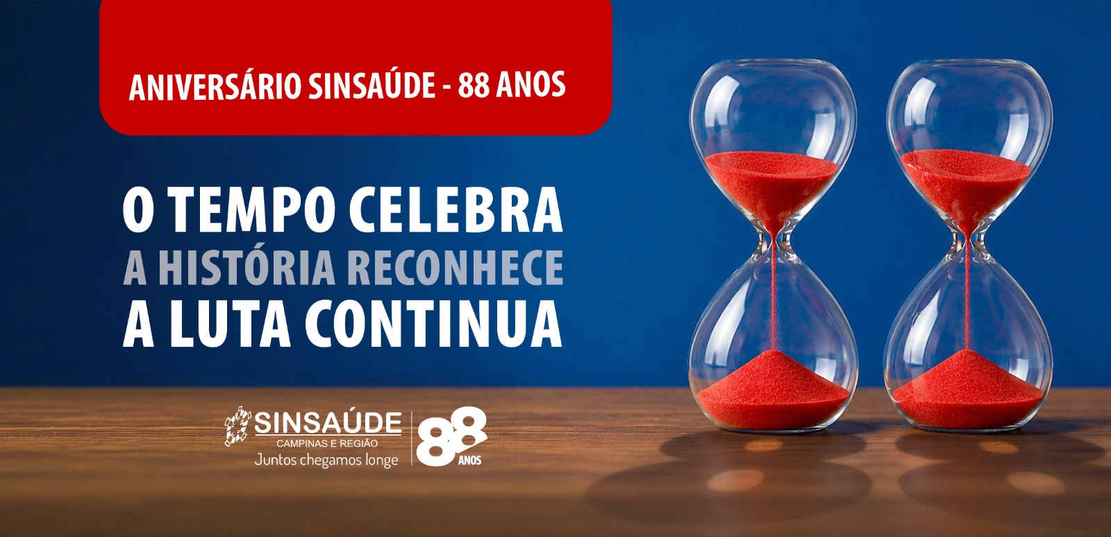 Sinsaúde celebra 88 anos de luta e conquistas com festa no Clube Anna Nery e nas Subsedes