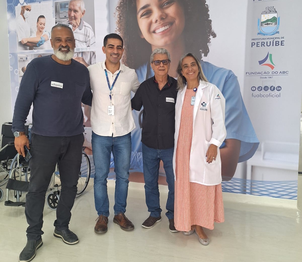 Sintrasaúde visita Hospital Municipal de Peruíbe e acompanha expansão dos serviços e geração de empregos