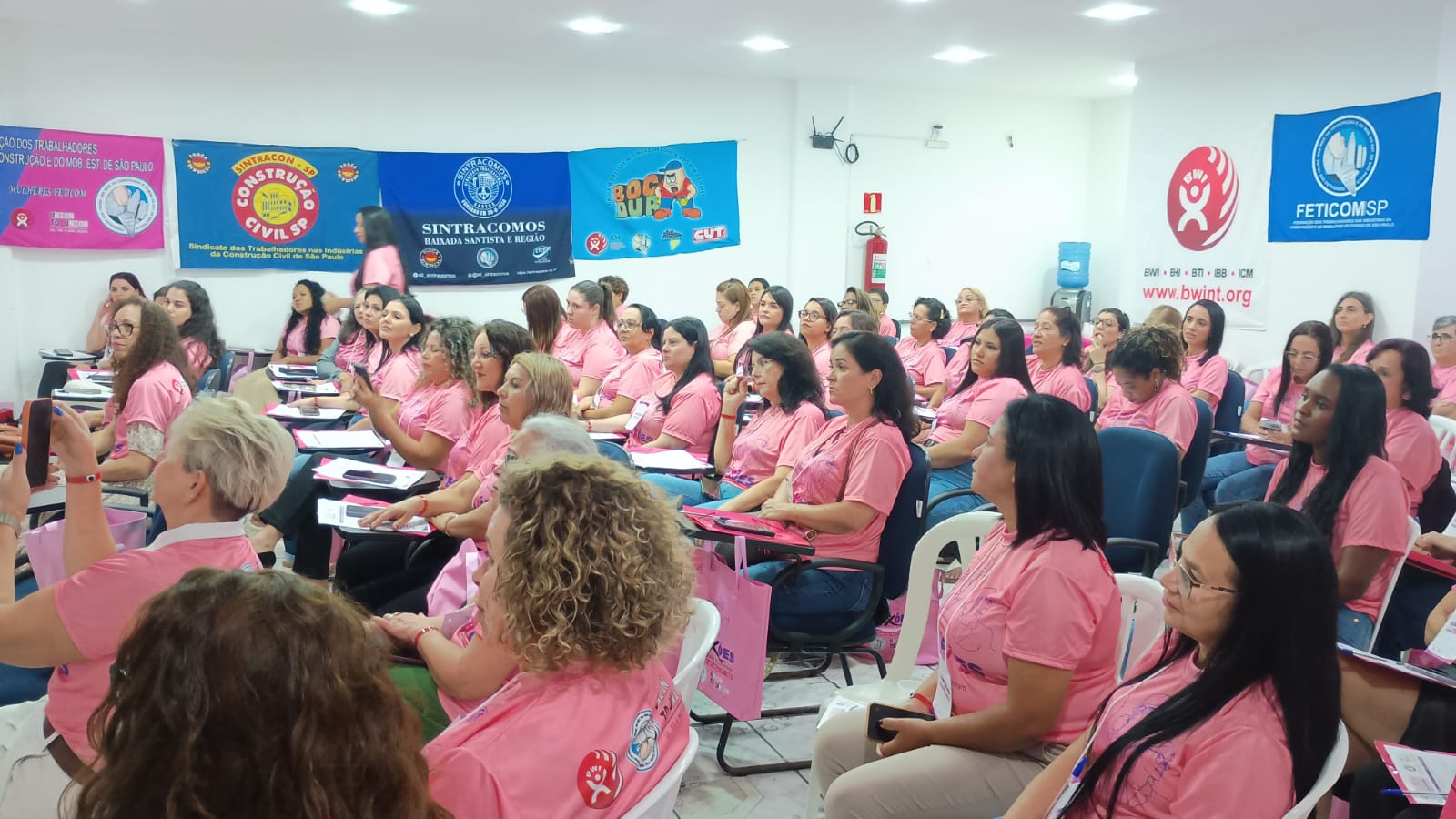 Federação Paulista da Saúde destaca saúde mental das trabalhadoras no 1º Encontro de Mulheres da FETICOM-SP