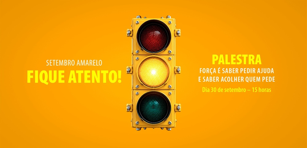 Setembro Amarelo: live no dia 30 aborda prevenção ao suicídio e à saúde emocional