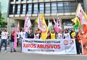 Ato unitário reforça ação das centrais sindicais contra política de juros altos do Brasil