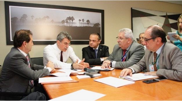 Presidente da UGT é recebido no Senado